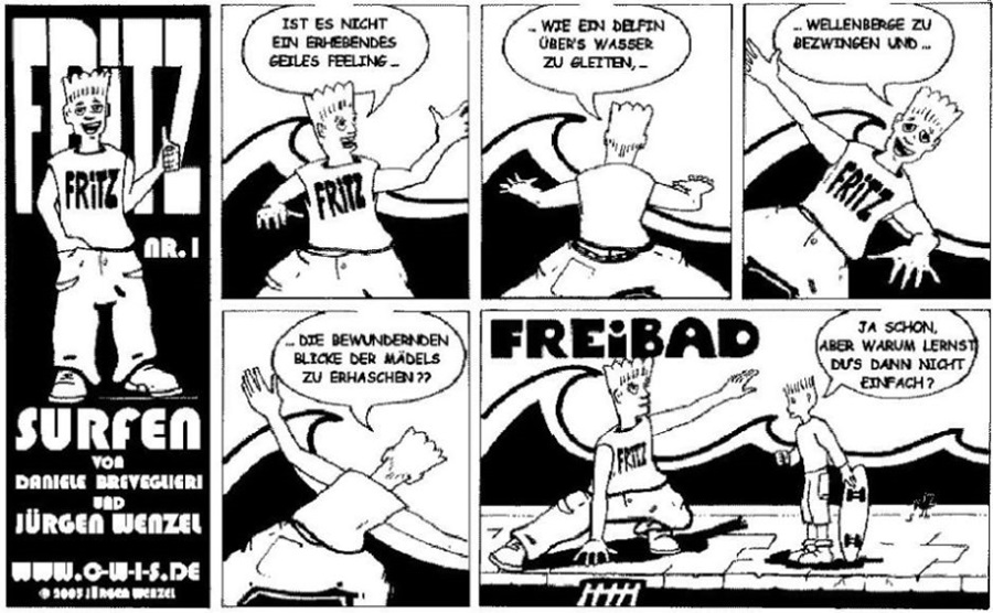 FRIZZ Comic 1